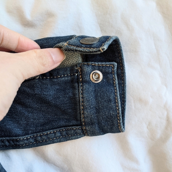 NWT Levi's girl Denim Trucker Jacket size 12 months - Picture 4 of 10